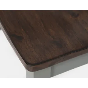 Decatur Lane Farmhouse 4 Piece Solid Wood Counter Height Set