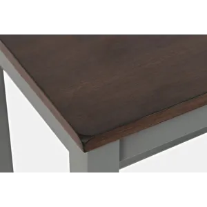 Decatur Lane Farmhouse 4 Piece Solid Wood Counter Height Set