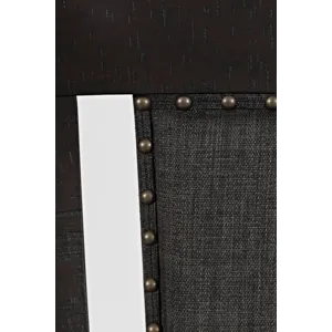 American Rustics Upholstered Slatback Dining Chair With Nailhead Trim(Set Of 2)