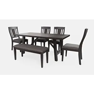 American Rustics Upholstered Slatback Dining Chair With Nailhead Trim(Set Of 2)