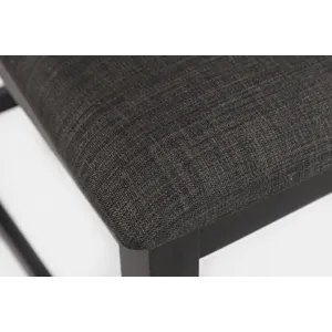 American Rustics Upholstered Slatback Counter Height Stool With Nailhead Trim(Set Of 2)