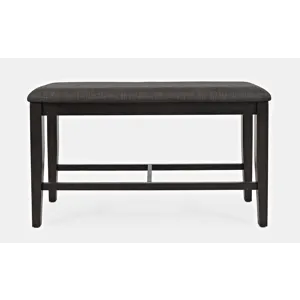 American Rustics Upholstered 42\" Counter Bench