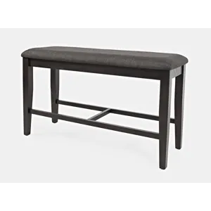 American Rustics Upholstered 42\" Counter Bench
