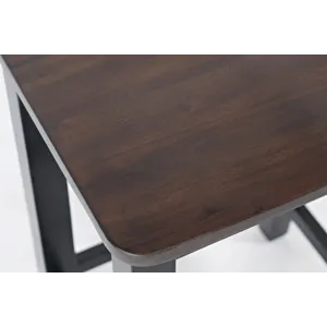 Asbury Park Solid Wood Farmhouse Backless Saddle Stool(Set Of 2)