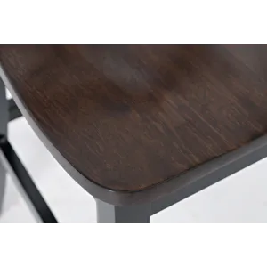 Asbury Park Solid Wood Farmhouse X Back Stool(Set Of 2)