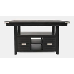 Altamonte Contemporary Rectangle Dining Table With Adjustable Height