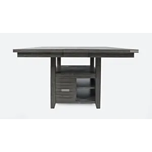 Altamonte Contemporary Adjustable Height Square 60\" Storage Table