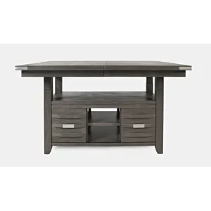 Altamonte Contemporary Rectangle Dining Table With Adjustable Height