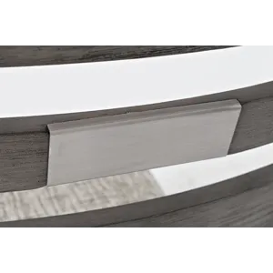 Altamonte Contemporary Ladderback Upholstered Counter Stool(Set Of 2)