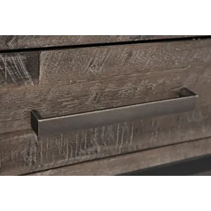 East Hampton Distressed 48\" Solid Wood Coffee Table