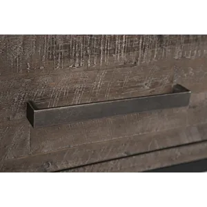 East Hampton Distressed Solid Wood End Table