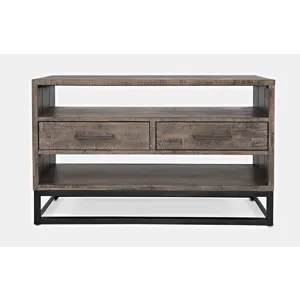 East Hampton Distressed Solid Wood Sofa Table