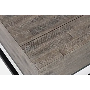 East Hampton Distressed Solid Wood Lift-Top Coffee Table