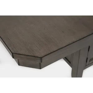 Manchester Contemporary Adjustable Height 78\" Rectangle Dining Table