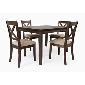 Walnut Creek Dining 5 Pack - Table w/(4) Chairs