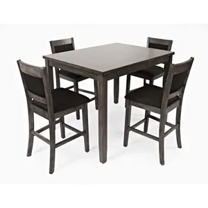Greyson Heights 5 Pack Dining Set Counter Height Table With 4 Stools