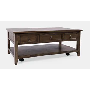 Bakersfield Mission Style Lift-Top Coffee Table