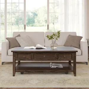 Bakersfield Mission Style Lift-Top Coffee Table