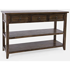 Bakersfield Sofa Table w/ 3 Drawers