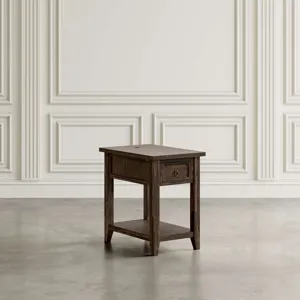 Bakersfield Transitional Rustic Three Piece Living Room Coffee, End Table And Side Table Set