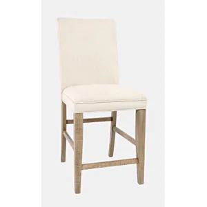 IMPERIAL VALLEY UPHOLSTERED STOOL