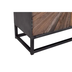 Reclaimed Solid Wood Astral Plains 2 Door Accent Cabinet