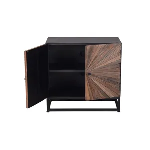 Reclaimed Solid Wood Astral Plains 2 Door Accent Cabinet