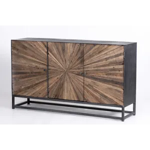 Astral Plains Reclaimed 3 Door Accent Cabinet