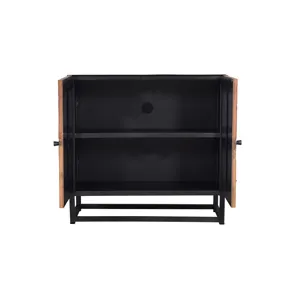 Reclaimed Solid Wood Astral Plains 2 Door Accent Cabinet