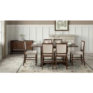 Fairview Transitional Solid Wood Upholstered Side Chair(Set Of 2)