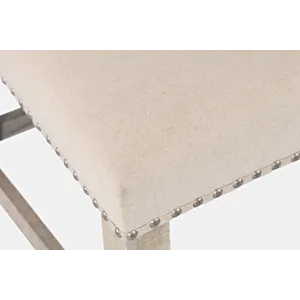 Fairview Transitional Upholstered Counter Stool(Set Of 2)