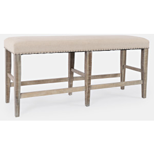 Fairview Backless Counter Bench - Ash