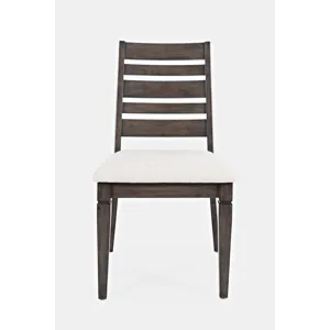 Lincoln Square Contemporary Upholstered Ladderback Chair(Set Of 2)