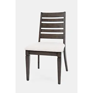 Lincoln Square Contemporary Upholstered Ladderback Chair(Set Of 2)