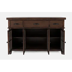 Mission Viejo Distressed 3 Drawer Server