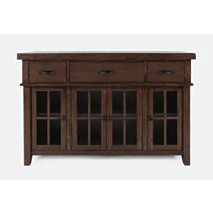 Mission Viejo Distressed 3 Drawer Server