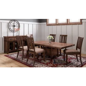 Mission Viejo Distressed 3 Drawer Server