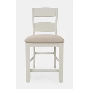 Dana Point Upholstered Ladderback Stool(Set Of 2)