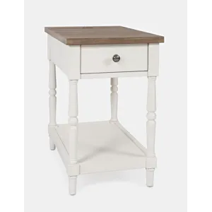 Grafton Farms Power Chairside Table