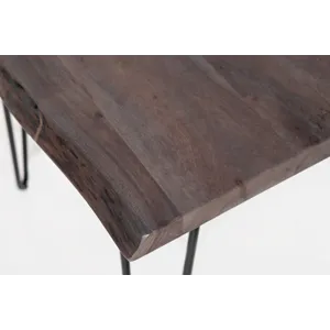 Nature\'s Edge 24\'\' Solid Acacia Square End Table