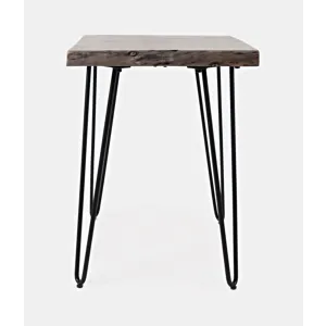 Nature\'s Edge Solid Acacia Chairside Table