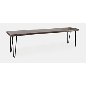 Nature\'s Edge 70\" Solid Acacia Bench