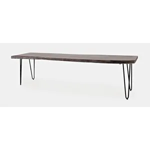 Nature\'s Edge 70\" Solid Acacia Bench