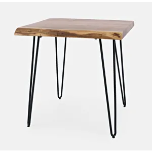 Nature\'s Edge 24\'\' Solid Acacia Square End Table