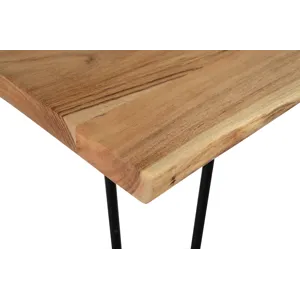 Nature\'s Edge Solid Acacia Desk With Drawer