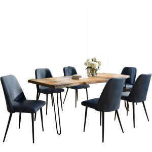 Nature's Edge Seven Piece Dining Set