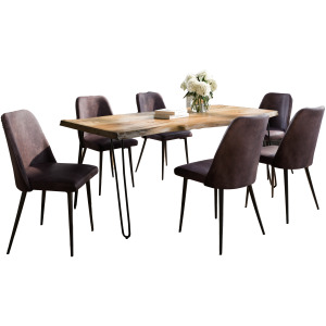 Nature's Edge Seven Piece Dining Set