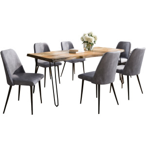 Nature's Edge Seven Piece Dining Set