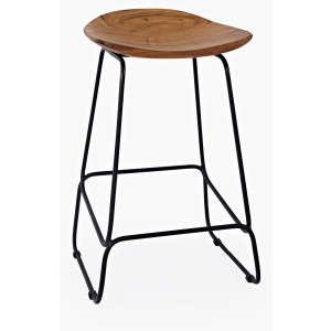 Nature's Edge Natural Backless Stool