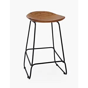 Nature's Edge Natural Backless Stool